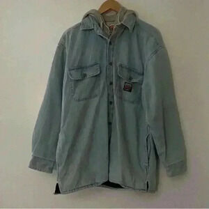 Timberland.PRO Men’s Denim Shacket Blue Size Large